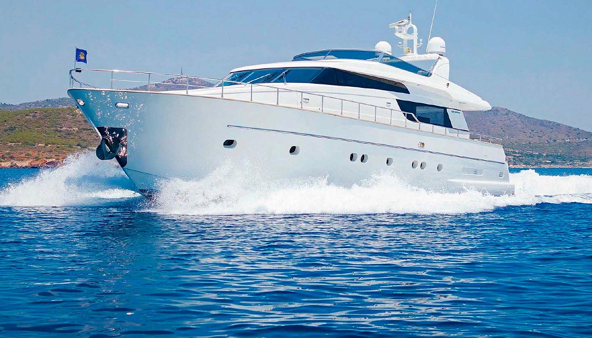 Аренда моторной яхты Sanlorenzo 72 FOS в Дубае, ОАЭ